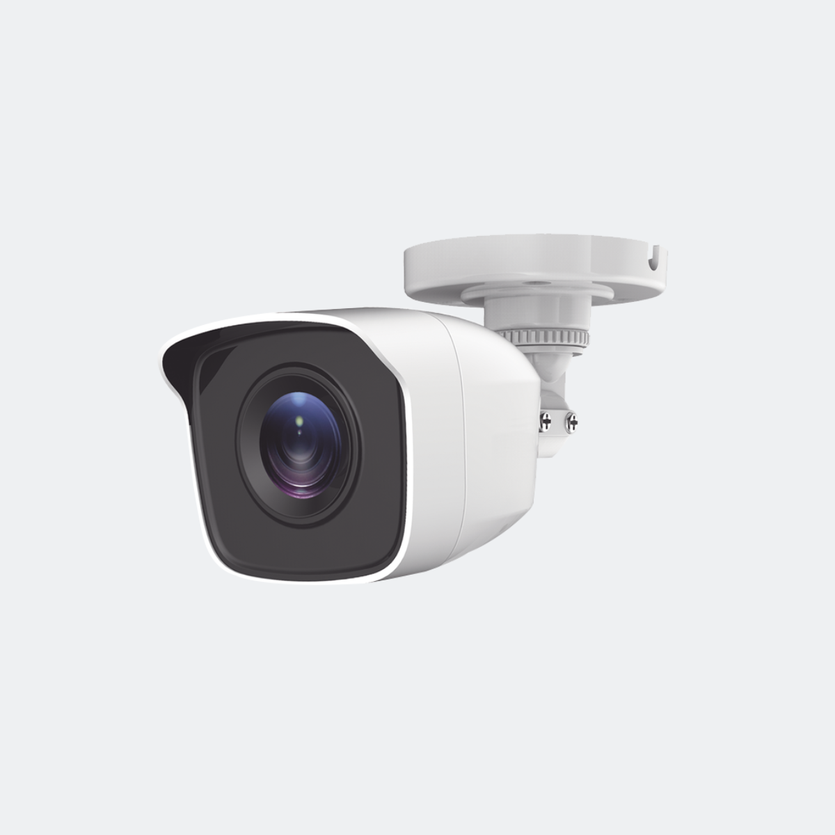 KIT TurboHD 1080p / DVR 4 canales / 4 Cámaras Bala de Metal / H.265+ / 1 Fuente de Poder Profesional / Accesorios de Instalación