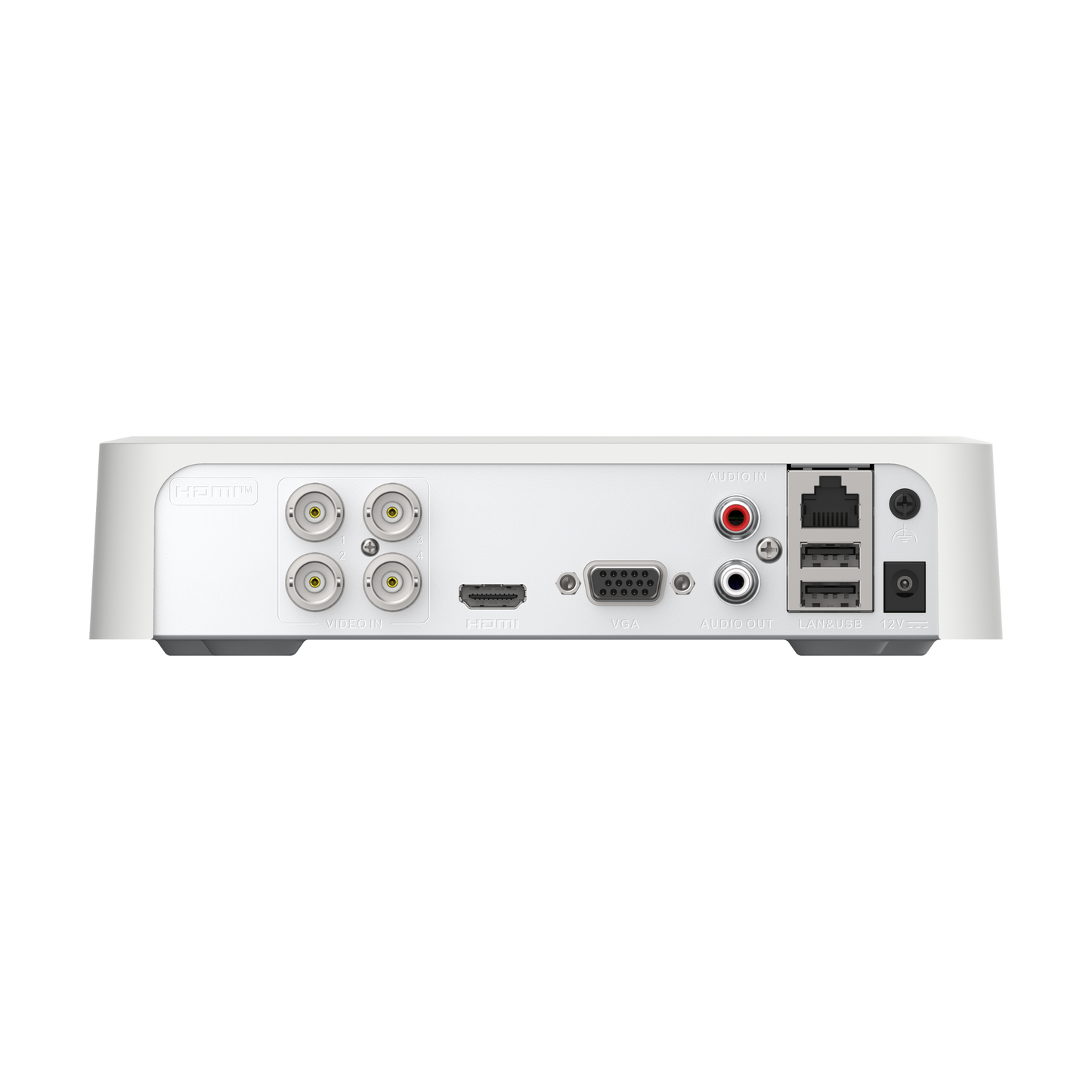 KIT TurboHD 1080p / DVR 4 Canales / 2 Cámaras Bala (Exterior) tipo bala / Fuentes de Poder / Audio Bidireccional / Colorvu Visión Nocturna A Color